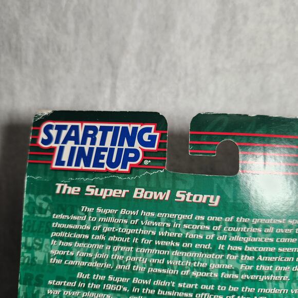 Starting Lineup NFL 1999-2000 New England Patriots Drew Bledsoe With Card New - Picture 6 of 9